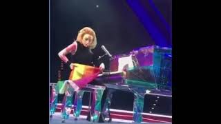 Stan Twitter Lady Gaga Folds Pride Flag