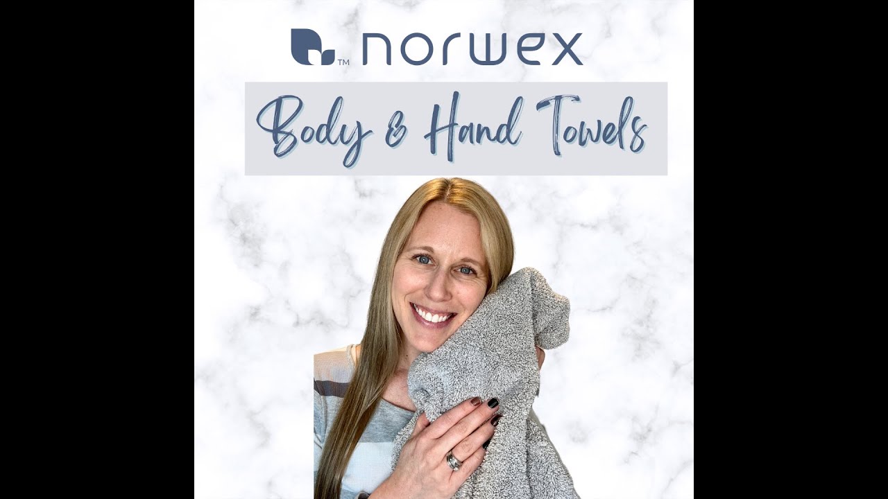 Norwex Plush Bath Hand Towels
