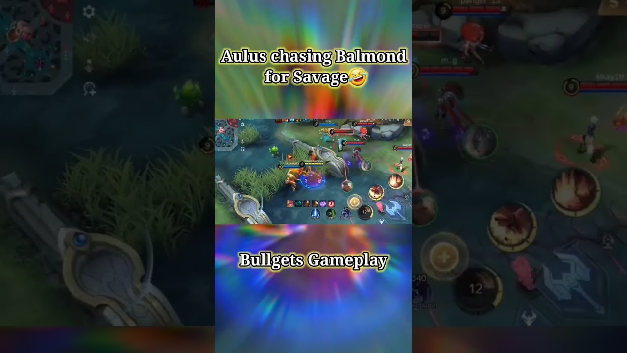 Aulus chasing Balmond for Savage🤣