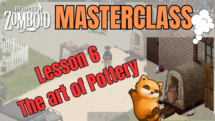 Project Zomboid Masterclass Lesson 6 || Ultimate Pottery Guide || How to craft bricks
