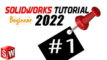 1 SolidWorks 2022 Beginner Tutorial 1: Interface, Add ins, New Part, Options , Units, XY axis, Point
