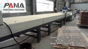 Door Automatic Spraying Machine Line木门自动喷涂生产线