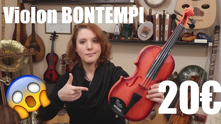 Je teste un violon BONTEMPI  20