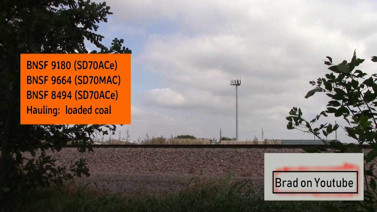 BNSF & Union Pacific trains from Grand Island to Gibbon,NE on September