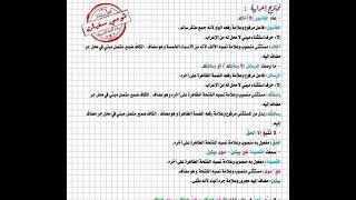 ملخص درس الاستثناء للسنة الرابعة متوسط الجيل الثاني