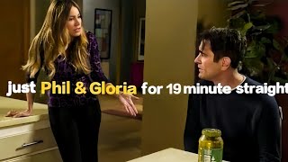 Just Phil \& Gloria for 19 Minutes Straight | #modernfamily #funniest #moments