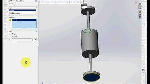 SolidWorks CAE 16 5  Flow Simulation Joule Heating