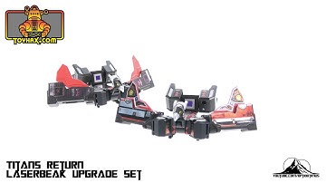Toyhax/Reprolabels Titans Return LASERBEAK UPGRADE SET
