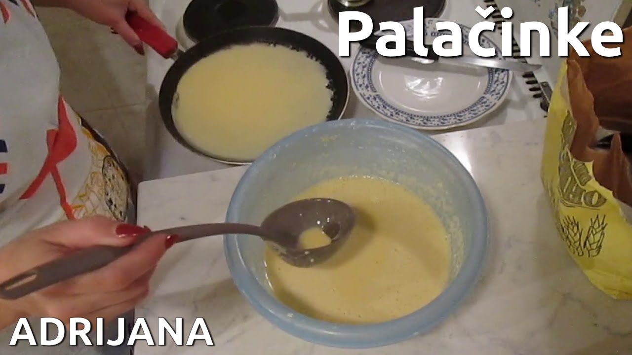 Palačinke slatke i slane - kako pripremiti smešu