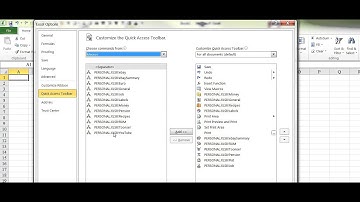 How to Assign a Macro to a Button on the Quick Access Toolbar Excel 2010