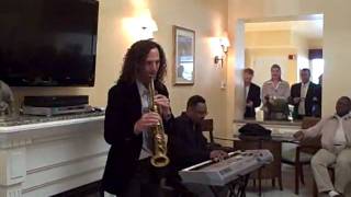 QH families so quiet listening to Kenny G.AVI