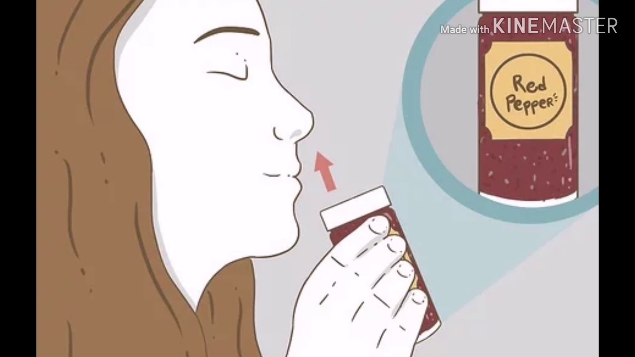 как вызвать чихание