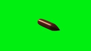 Bullet - Green Screen Chroma Key Downloadable