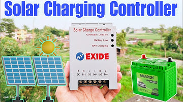 Exide Solar Charging Controller 12v/24v 6Amp | Best Battery Charging Controller 2023 #exide