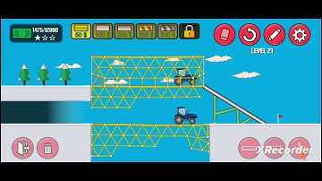 epic bridge builder level 21. how to solve