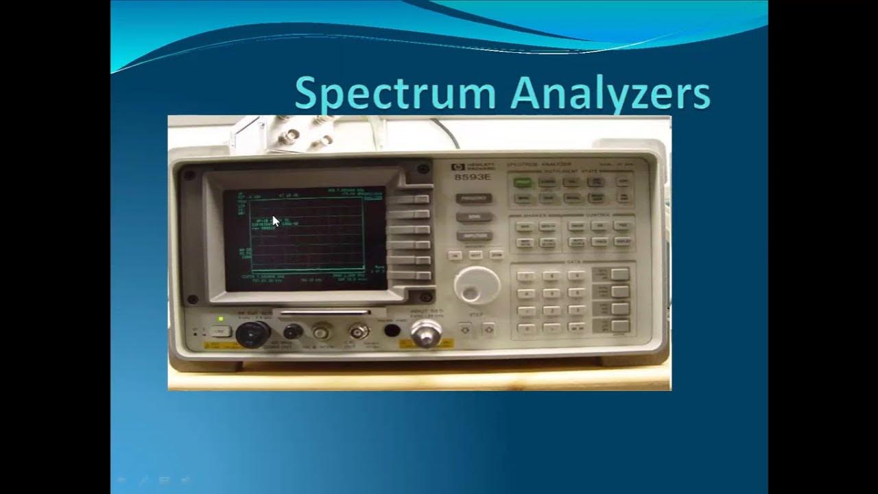 Spectrum Analyzer , working, types and block diagram YouTube