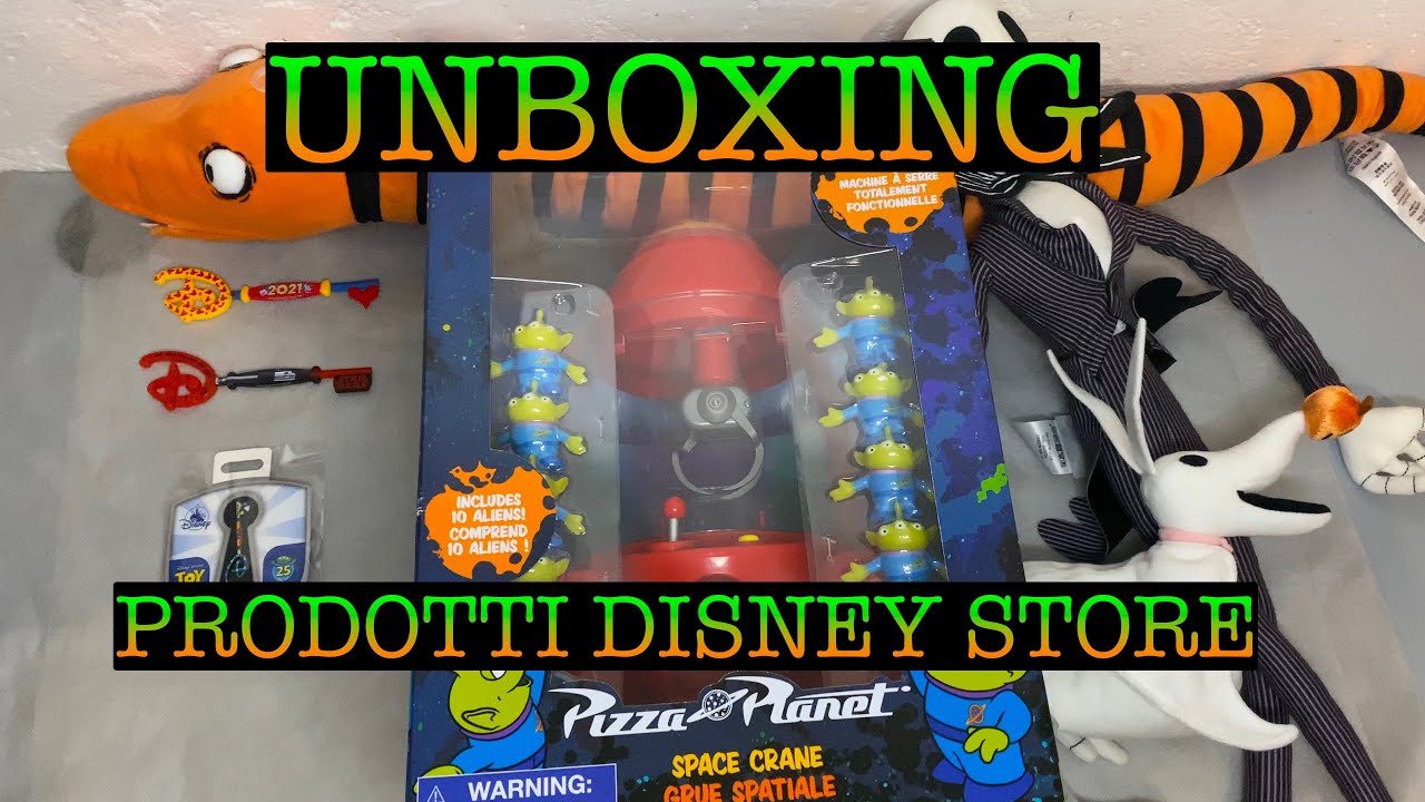 UNBOXING - Prodotti Disney store *ritorno infanzia*