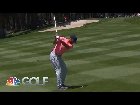 Steph Curry drains unbelievable 97-yard shot in Round 1 | Golf Channel