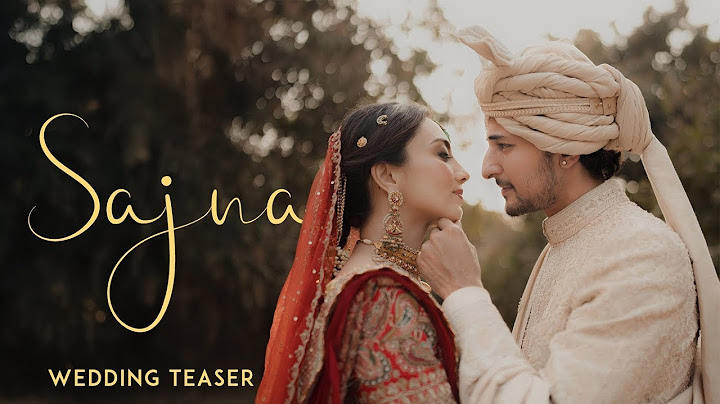 Sajna - Wedding Teaser | Darshan Raval Dharal Surelia
