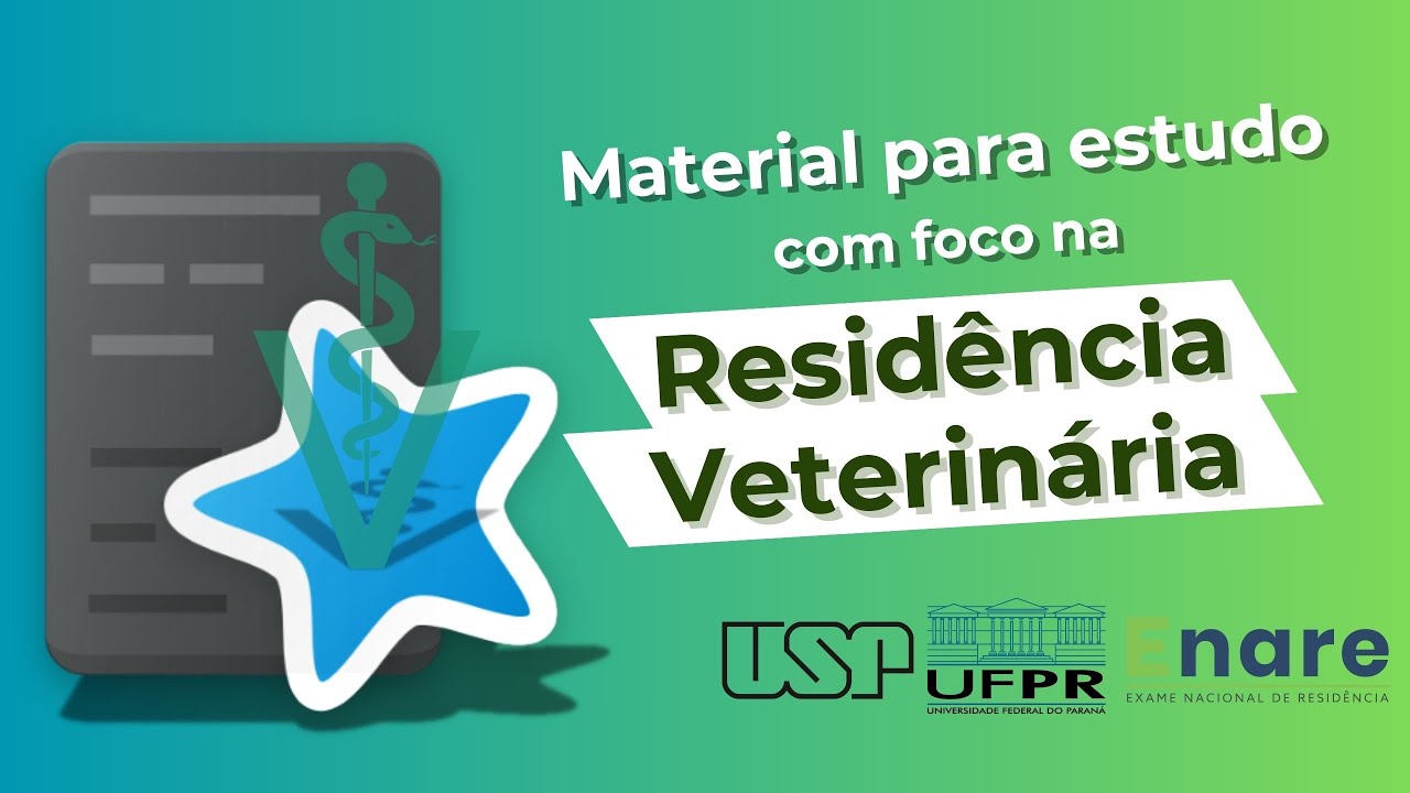 Residência Veterinária: meu material de estudos no ANKI | USP/UFPR ...