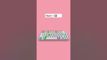 Heart 💟 | Unicode Shortcut Key (Code 1F49F) | #computer #Symbol #typing #keyboard #tricks
