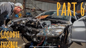 2JZ RX8 - Relocating the fusebox and cutting out front support. | Part 6 |