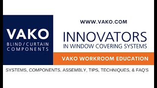 Vako Drapery Hardware: Installation of 15.20 Decorative Rod