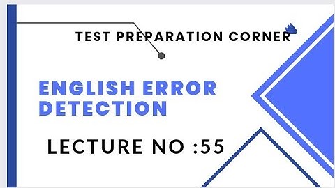 Error Detection lecture No:55 |BPS 5 to BPS 15 |Spcs |FBR |FIA| MPT|HST/SST