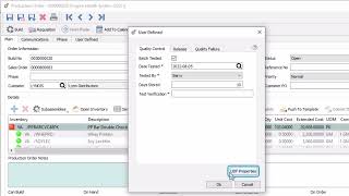 Spire User Defined Fields