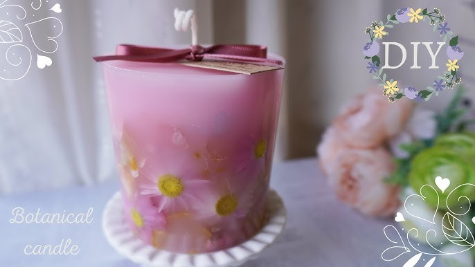 キャンドル作り 3dボタニカルキャンドルの作り方 Candle Making Youtube