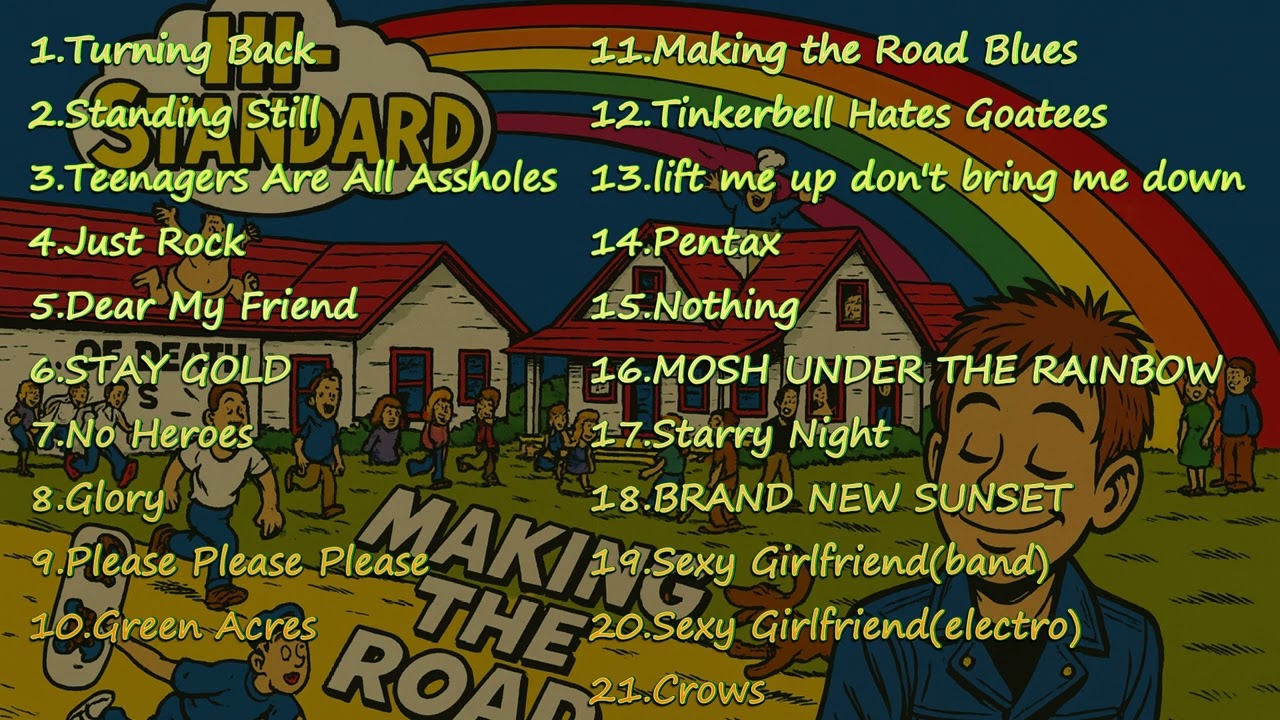 COVER作業用BGM】MAKING THE ROAD ALBUM - Hi-Standard - YouTube