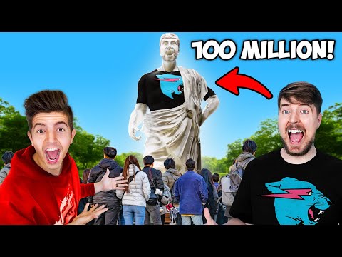 Download MrBeast Hit 100,000,000 Subs So I Did This...