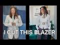 How I Turned a Vintage Men’s Blazer Into a Modern Statement Jacket