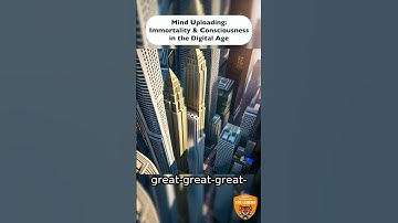 Mind Uploading - Immortality and Consciousness in the Digital Age #shorts #Immortal #fooh