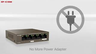 IP-COM: 5-Port Gigabit PD Network Switch With 4-Port PoE (G1105PD) - Unboxing