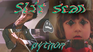 Trippy Slit scan effect in python!