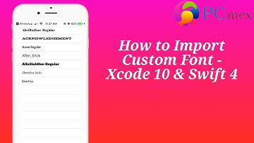 How to Import Custom Font - Xcode 10 and  Swift 4