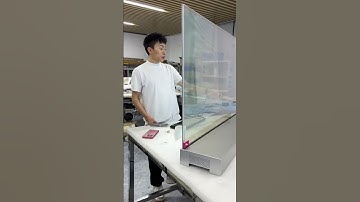 Transparent OLED monitor with touchscreen #oled #transparentoled