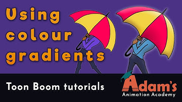 Creat colour gradients in Toon Boom Harmony