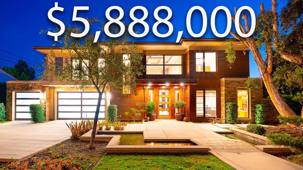 Inside A $5,888,000 LUXURIOUS Modern Tropical Mansion With A Zen Backyard