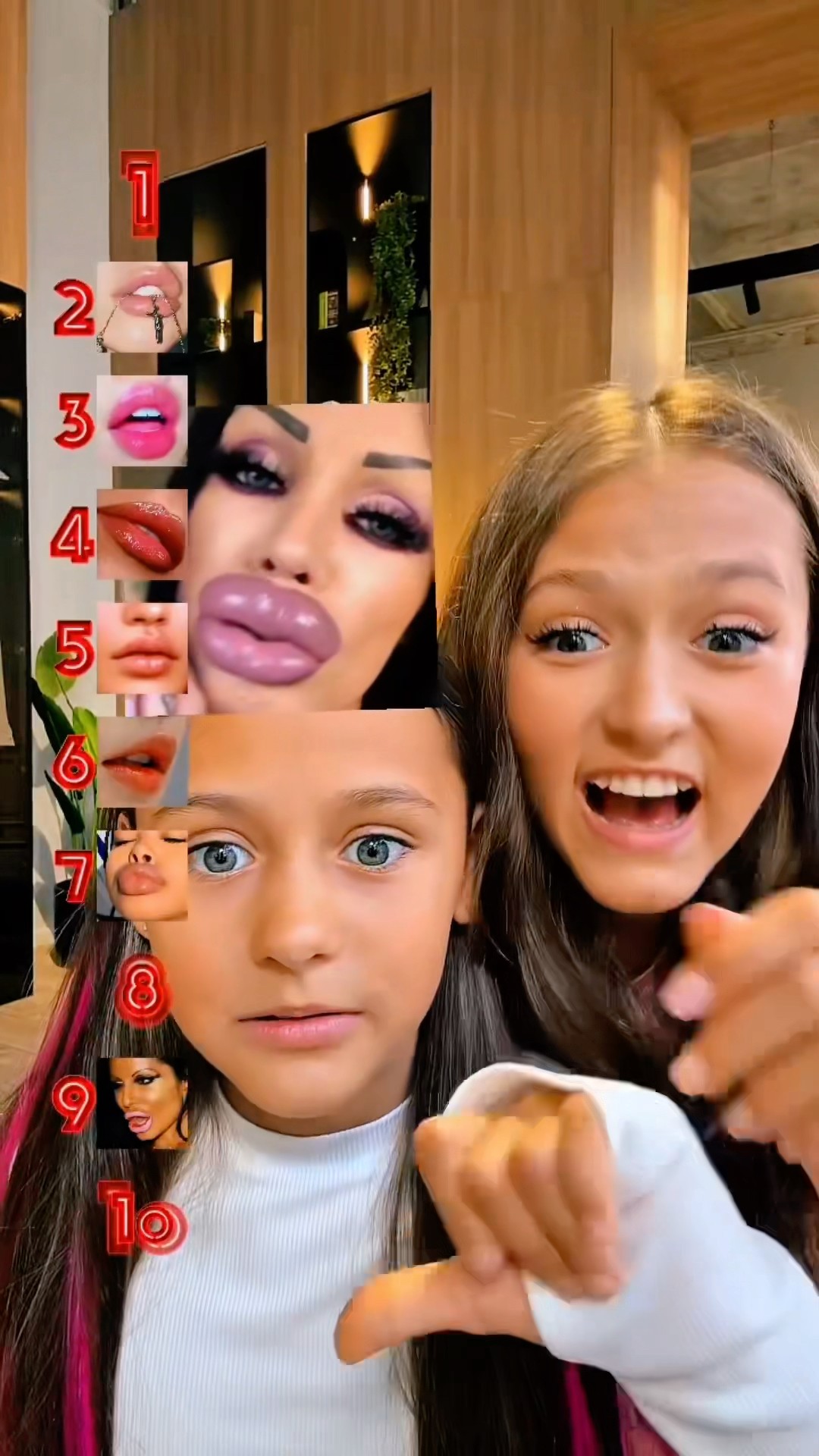 The First Lip Shape We Got? Yikes! ??