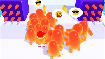 Join Blob Clash 3D : All Levels Gameplay Android, iOS (Level 175-187)