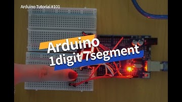 아두이노 튜토리얼 101 - 버튼으로 세그먼트 제어하기