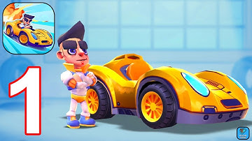 Racing Heroes - Gameplay Walkthrough Part 1 Wood League Race (iOS,Android Gameplay)