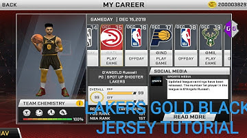 LAKERS BLACK MAMBA JERSEY-NBA2K2O ANDROID