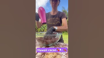 Cracking & winnowing roasted cacao beans. It’s a hot mess🌬️🍂 but the next step is chocolate making