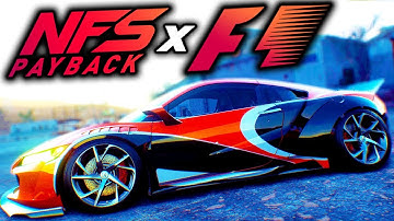 F1 Mclaren Honda x Need for Speed Payback: Honda NSX Customization Build