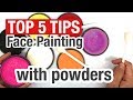 How to face paint with powders Top 5 Tips for Face Painting with Starblends Powders