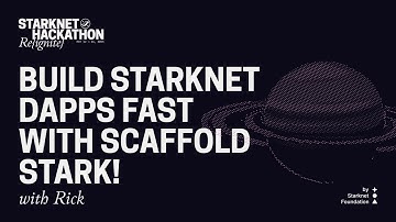 Starknet Hackathon - Re{ignite}: Build Starknet dApps Fast with Scaffold Stark!
