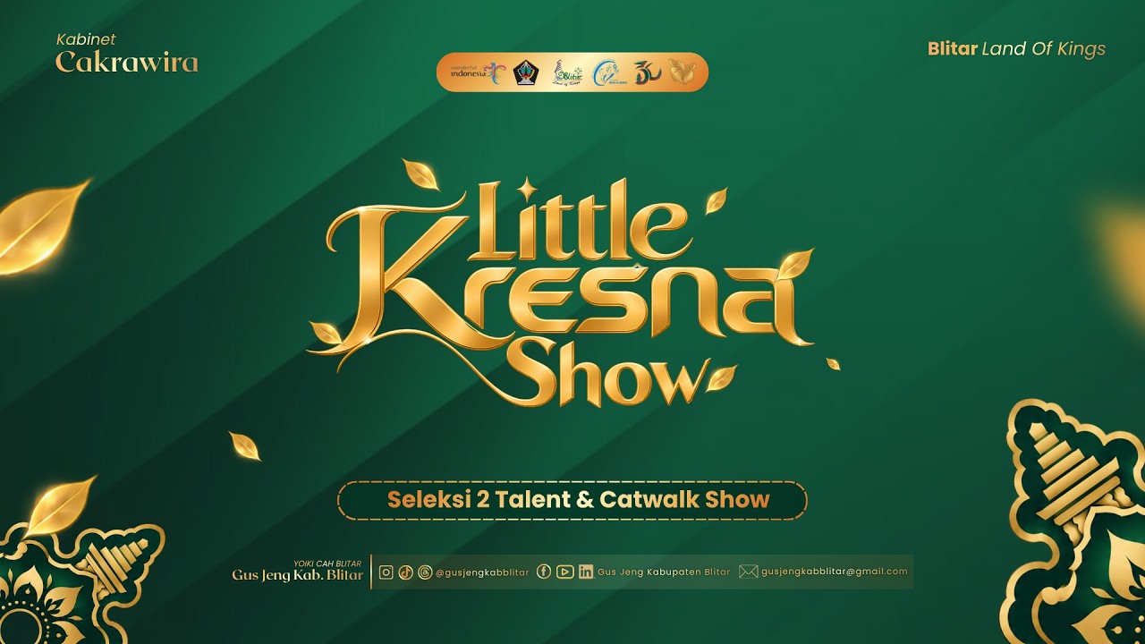 [Live Streaming] LITTLE KRESNA SHOW | SEMIFINAL GUS JENG CILIK KABUPATEN BLITAR 2026